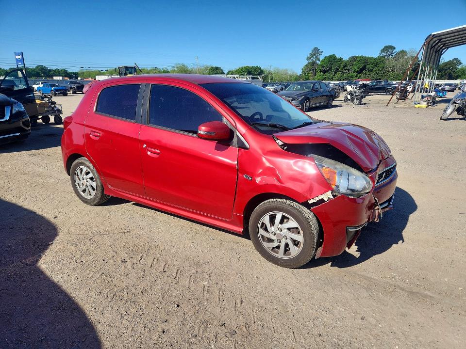 2018 Mitsubishi Mirage VIN ML32A4HJ5JH009454 COPART salvage auction — FRONT END, Al - Cert Of Title-Salvage Title, sold $300 on 2026-07-02 (photo 4)