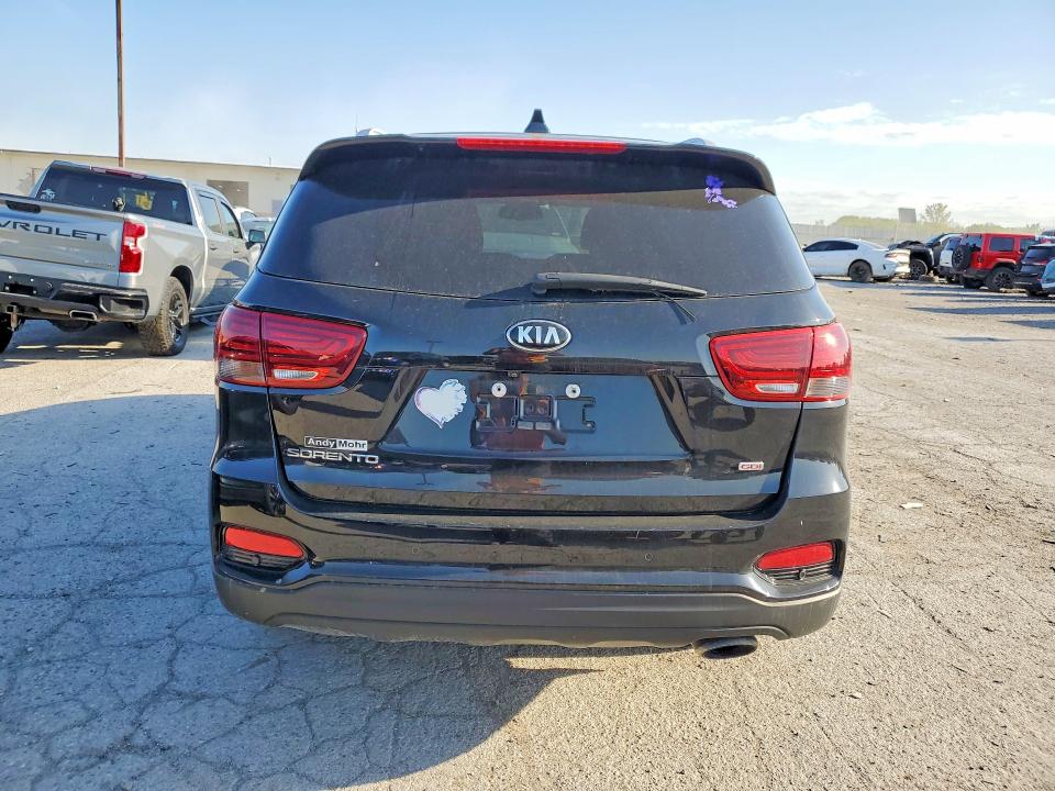 2019 Kia Sorento VIN 5XYPG4A3XKG499378 COPART salvage auction — FRONT END, In - Cert Of Title-Salvage Title, sold $2,150 on 2026-07-17 (photo 6)