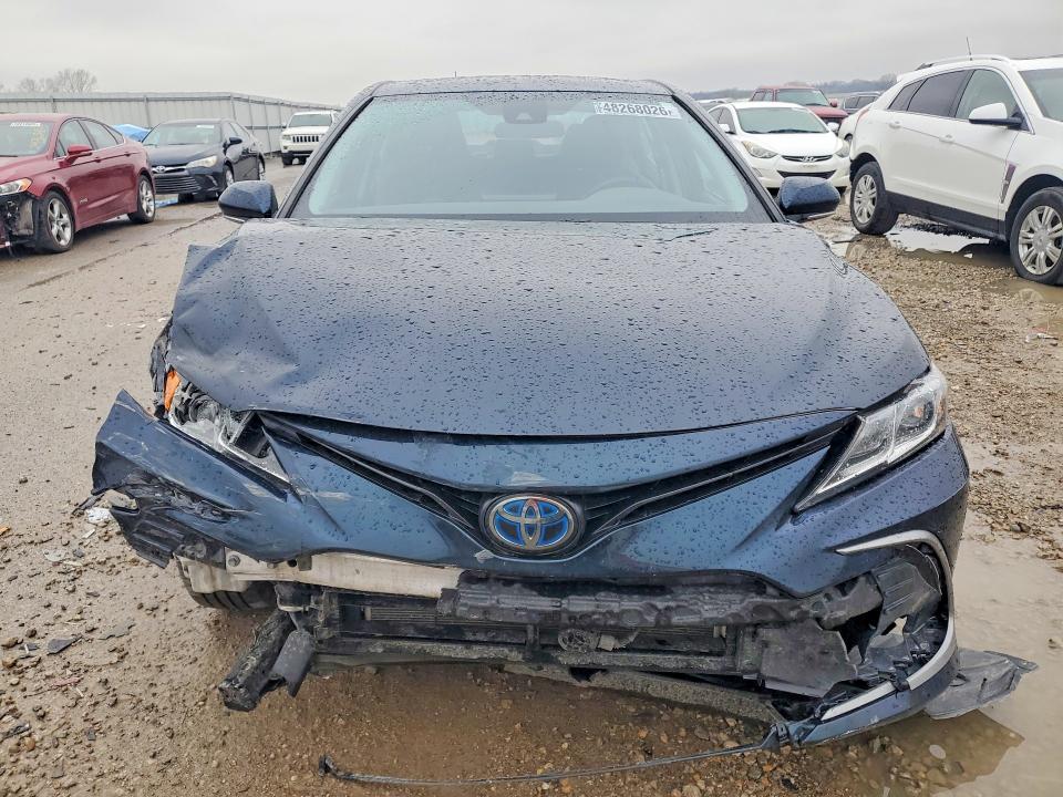 2021 Toyota Camry VIN 4T1C31AK5MU559709 COPART salvage auction — FRONT END, Ks - Cert Of Title-Salvage, sold $5,600 on 2026-07-09 (photo 5)