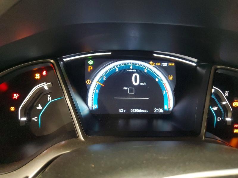 2020 Honda Civic VIN 19XFC1F39LE013253 COPART salvage auction — SIDE, Il - Salvage Certificate, sold $4,900 on 2026-07-09 (photo 9)