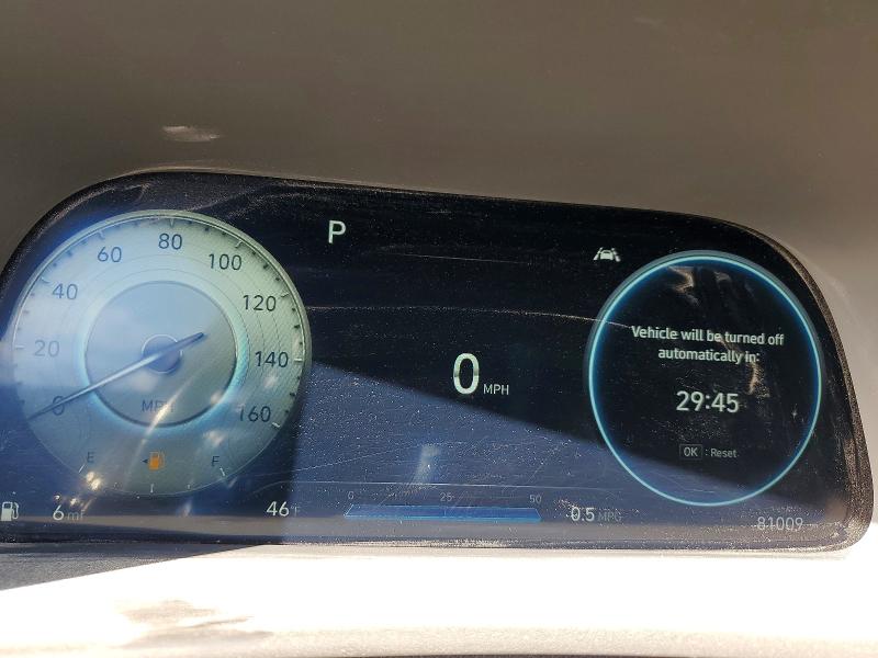 2023 Hyundai Sonata VIN KMHL14JC4PA336731 COPART salvage auction — REAR END, Id - Salvage Certificate Of Title, sold $6,100 on 2026-07-14 (photo 9)