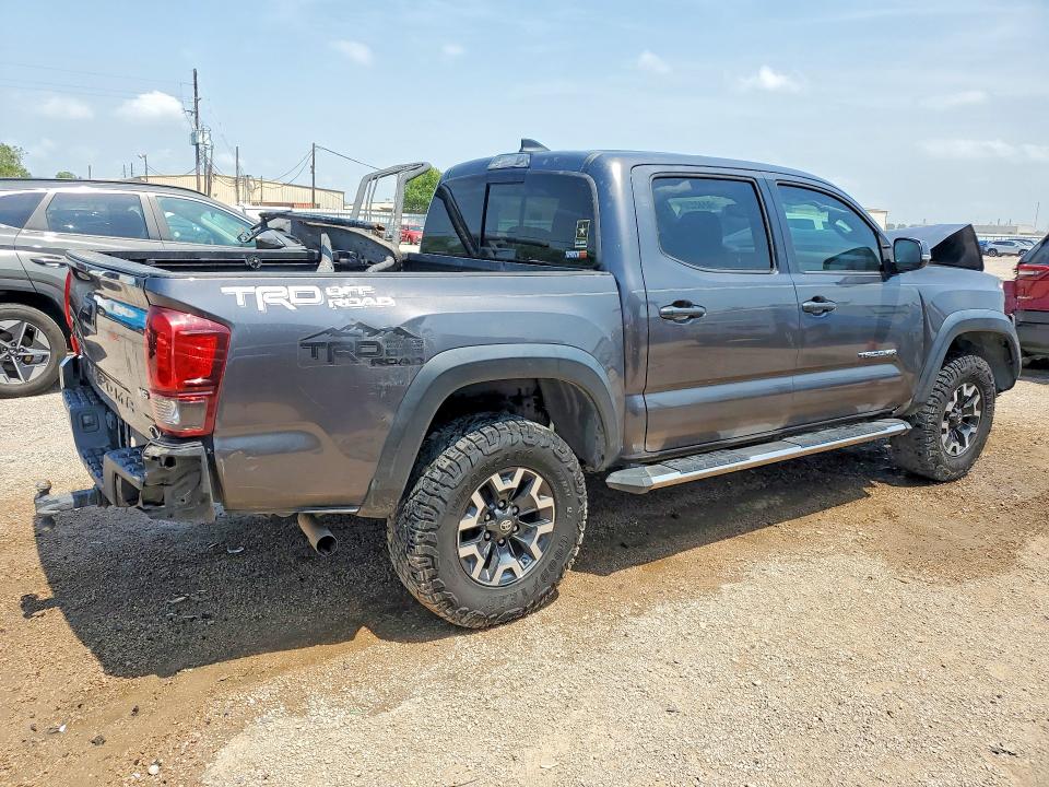 2018 Toyota Tacoma VIN 5TFAZ5CN2JX058845 COPART salvage auction — FRONT END, Tx - Salvage Vehicle Title, sold $6,600 on 2026-07-07 (photo 3)
