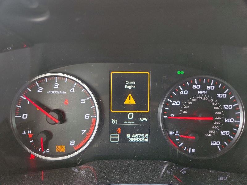 2022 Subaru Wrx VIN JF1VBAA62N9017786 COPART salvage auction — FRONT END, Salvage Title, sold $425 on 2026-07-28 (photo 9)