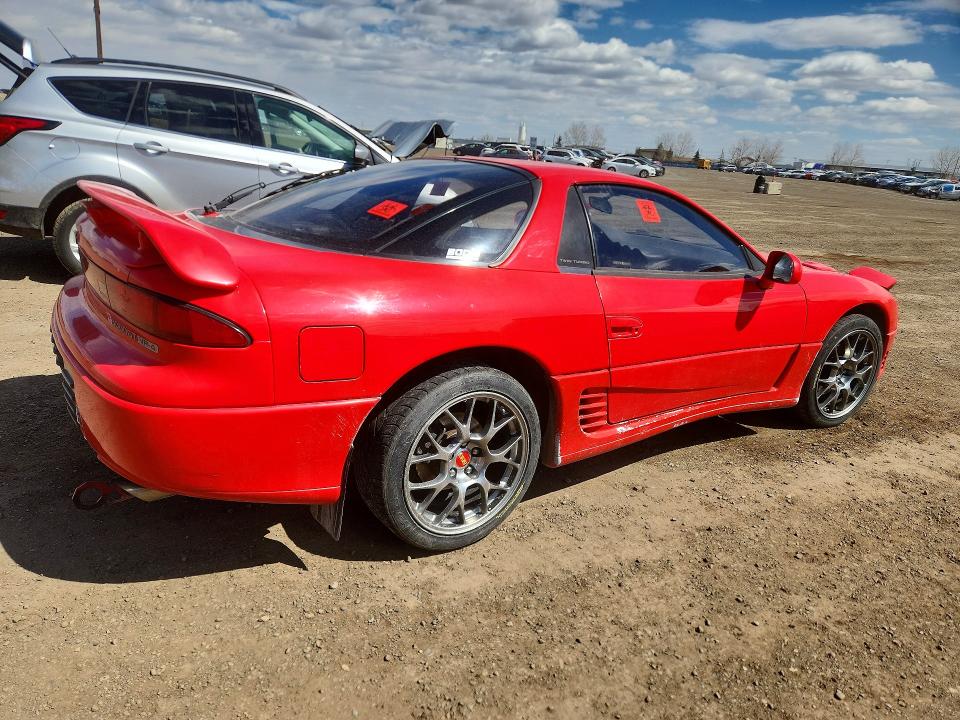 1991 Mitsubishi 3000 gt VIN JA3XE74C8MY019396 COPART salvage auction — FRONT END, AB - BOS - SALVAGE, sold $6,900 on 2026-07-14 (photo 3)