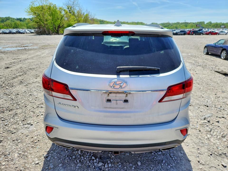 2017 Hyundai Santa fe VIN KM8SM4HF7HU171440 COPART salvage auction — FRONT END, IL - SALVAGE CERTIFICATE, sold $1,500 on 2026-07-06 (photo 6)