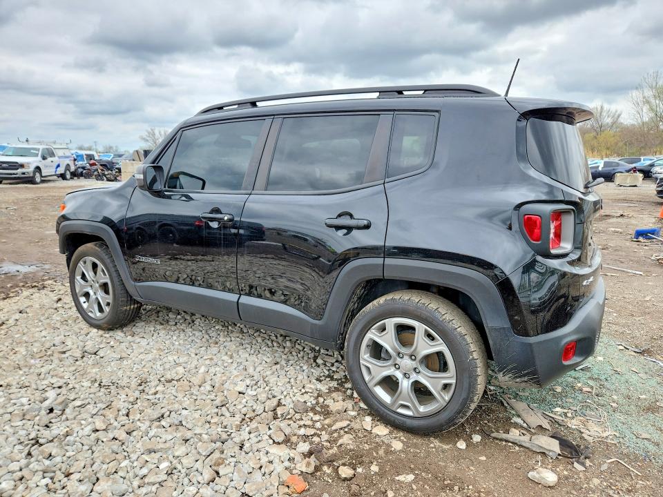 2019 Jeep Renegade VIN ZACNJBD18KPJ97446 COPART salvage auction — FRONT END, Il - Salvage Certificate, sold $3,050 on 2026-07-29 (photo 2)