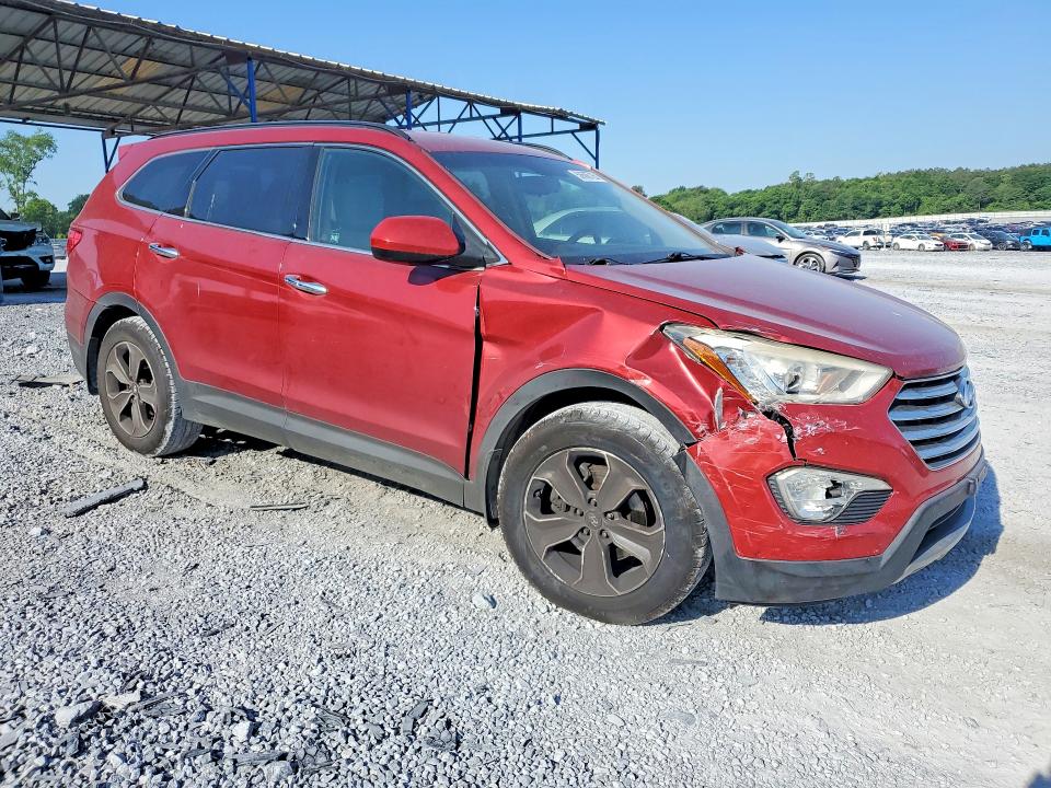 2016 Hyundai Santa fe VIN KM8SM4HF3GU142998 COPART salvage auction — FRONT END, Ga - Cert Of Title-Salvage, sold $2,000 on 2026-07-30 (photo 4)