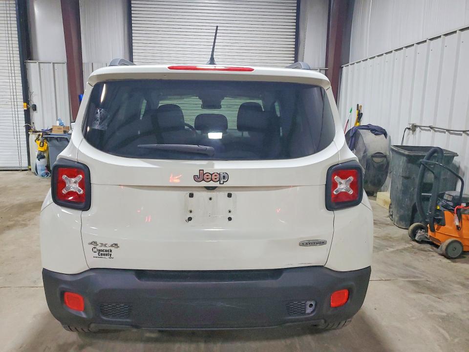 2016 Jeep Renegade VIN ZACCJBBT4GPE39252 COPART salvage auction — MECHANICAL, Salvage Title, sold $675 on 2026-08-05 (photo 6)