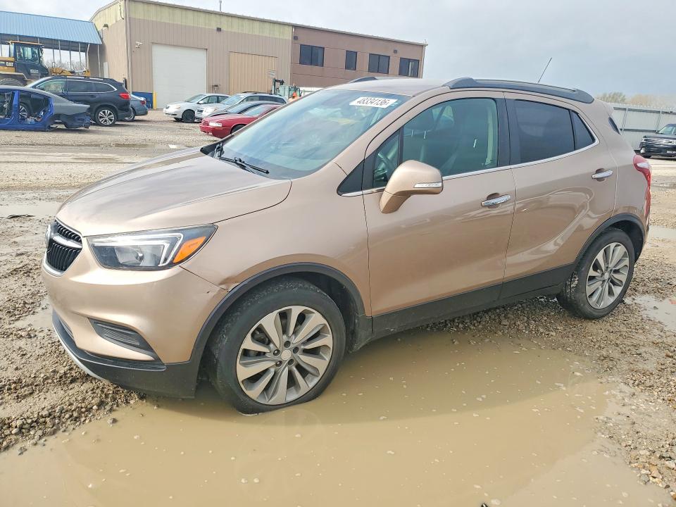 2018 Buick Encore VIN KL4CJASB6JB549491 COPART salvage auction — SIDE, Ks - Cert Of Title-Salvage, sold $100 on 2026-07-30 (photo 1)