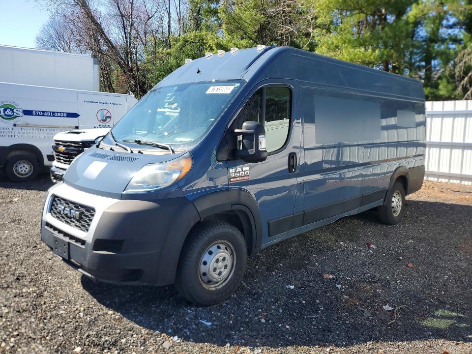2020 Ram Promaster 3500 VIN 3C6URVJG0LE140066 COPART salvage auction — MINOR DENT/SCRATCHES, Ct - Certificate Of Title, sold $11,900 on 2026-07-28 (photo 1)
