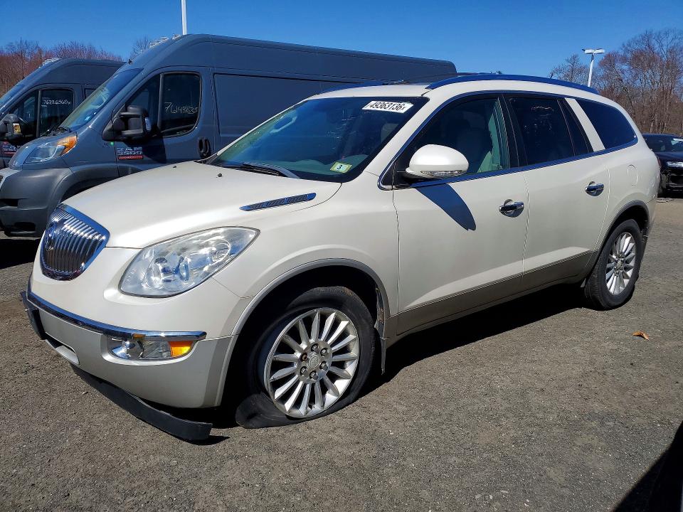 2012 Buick Enclave VIN 5GAKVCEDXCJ163634 COPART salvage auction — FRONT END, Nh - Certificate Of Title, sold $1,950 on 2026-07-27 (photo 1)
