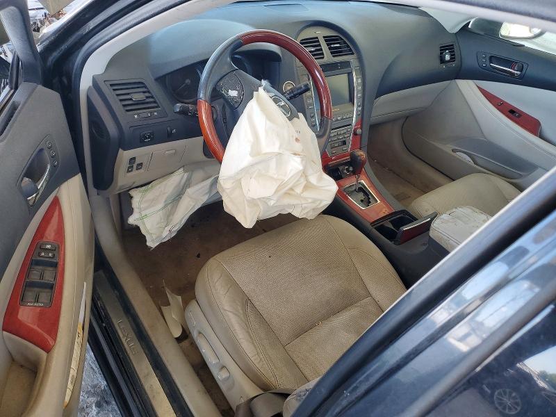 2007 Lexus ES VIN JTHBJ46G972052354 COPART salvage auction — ROLLOVER, GA - CERT OF TITLE-SALVAGE, sold $250 on 2026-07-23 (photo 8)