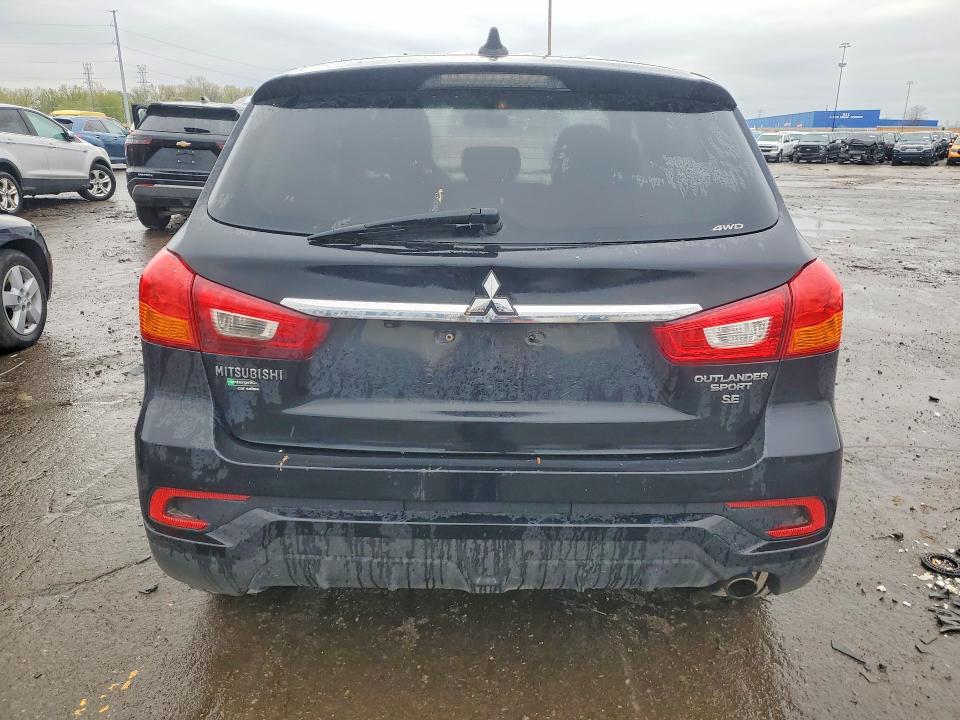 2019 Mitsubishi Outlander VIN JA4AR3AUXKU027189 COPART salvage auction — FRONT END, MI, sold $2,600 on 2026-07-10 (photo 6)