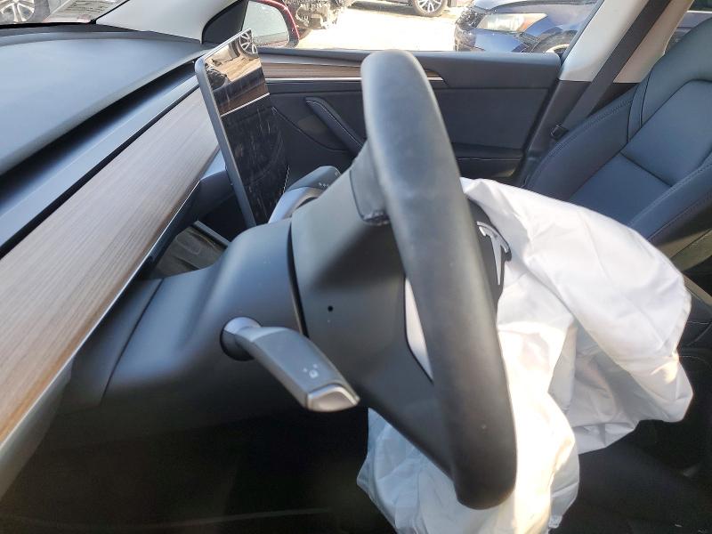 2025 Tesla Model y VIN 7SAYGDED2SF279461 COPART salvage auction — FRONT END, Ca - Salvage Certificate, sold $10,100 on 2026-07-24 (photo 9)