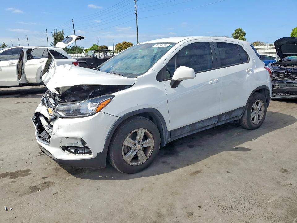 2022 Chevrolet Trax VIN KL7CJKSM1NB509206 COPART salvage auction — FRONT END, Fl - Cert Of Ttl-Rebuilt&Slvg Rbld, sold $3,050 on 2026-07-06 (photo 1)