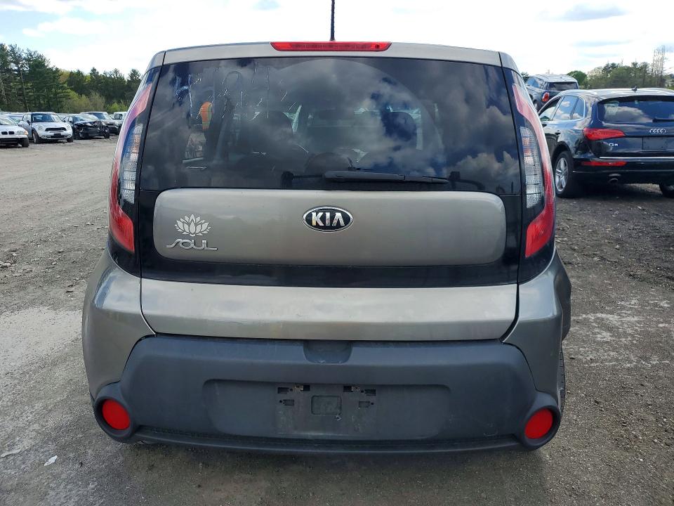 2015 Kia Soul VIN KNDJN2A20F7234494 COPART salvage auction — REAR END, Md - Cert Of Salvage > 75% Damage, sold $1,200 on 2026-07-06 (photo 6)