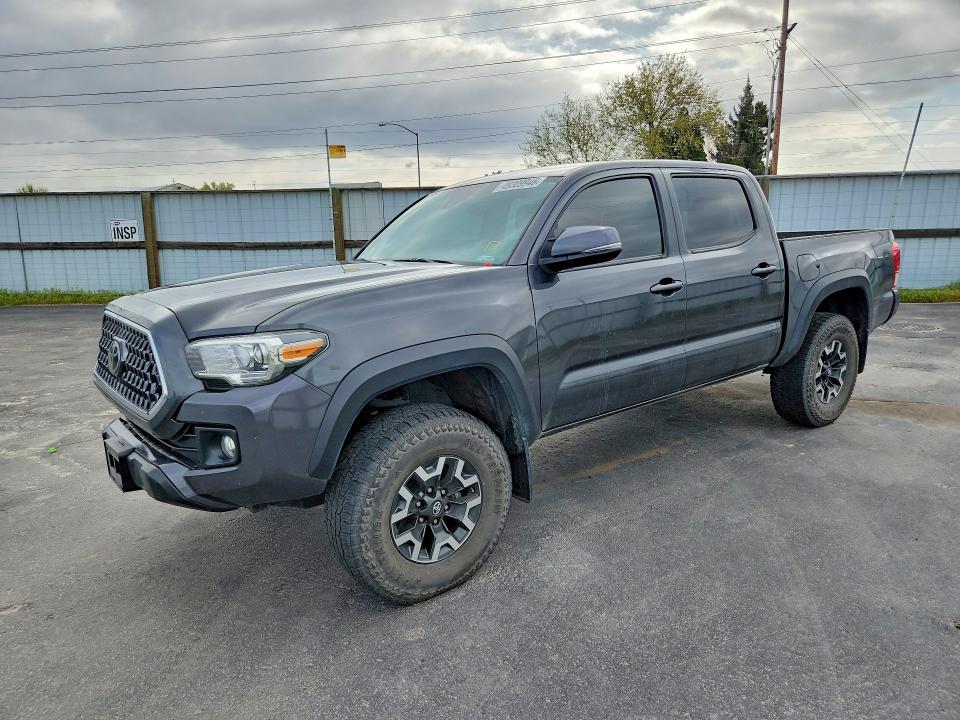 2019 Toyota Tacoma VIN 3TMCZ5AN5KM203136 — COPART salvage auction photo