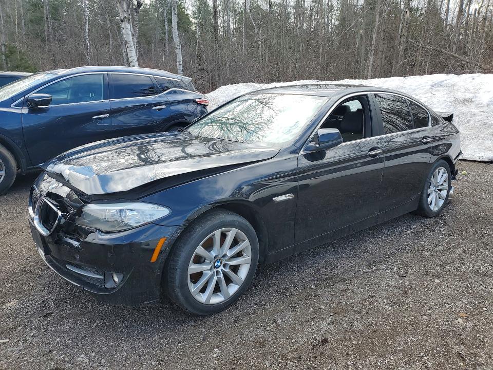 2013 BMW 5er VIN WBAXH5C5XDD115132 COPART salvage auction — REAR END, Salvage Title, sold $675 on 2026-08-04 (photo 1)