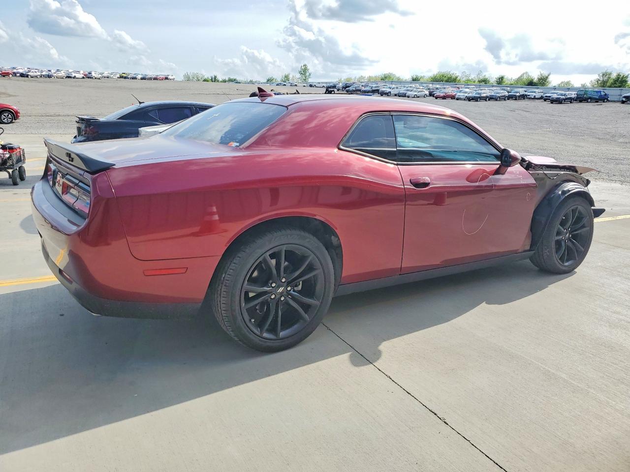 2018 Dodge Challenger VIN 2C3CDZBT5JH199819 COPART salvage auction — Front End, KY - CERT OF TITLE-SALVAGE, sold $8,900 on 2026-06-25 (photo 3)