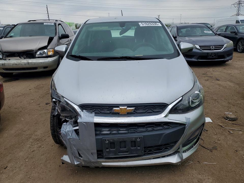 2020 Chevrolet Spark VIN KL8CD6SA7LC449018 COPART salvage auction — FRONT END, Il - Salvage Certificate, sold $925 on 2026-07-07 (photo 5)