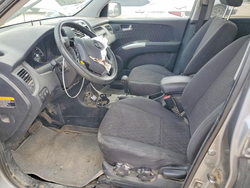 2007 Kia Sportage VIN KNDJE723077367200 COPART salvage auction — FRONT END, MO - SALVAGE CERTIFICATE OF TITLE, sold $475 on 2026-07-28 (photo 7)
