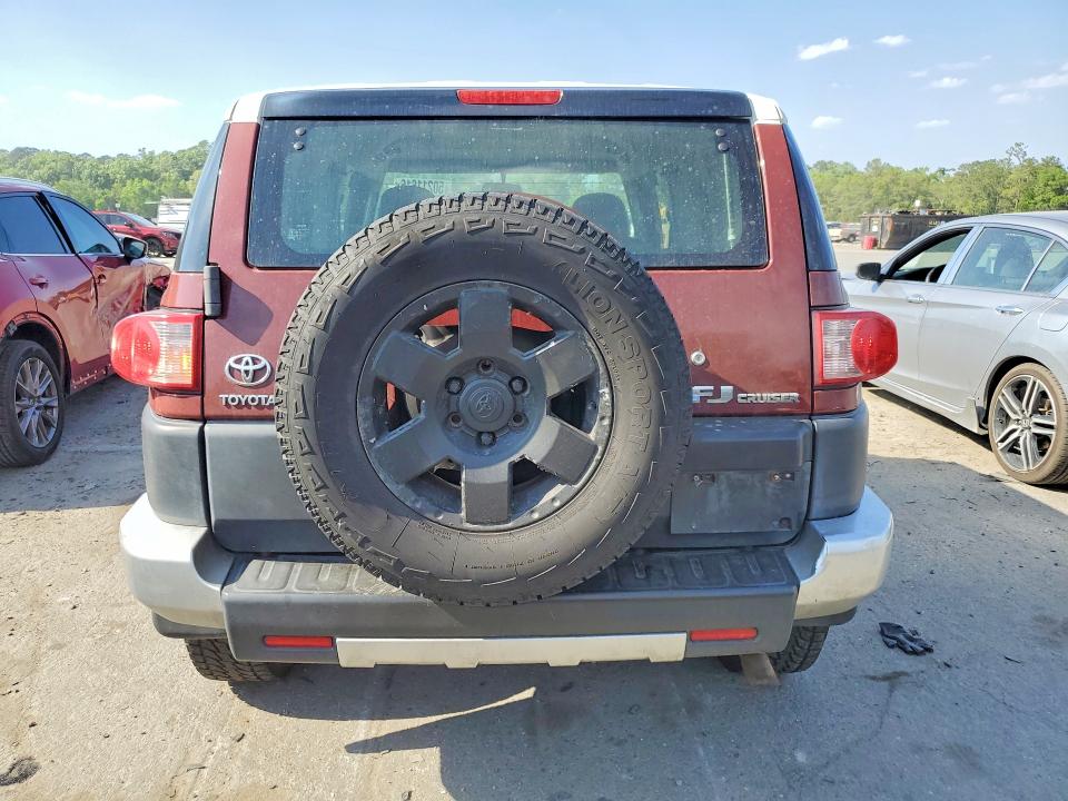 2008 Toyota Fj cruiser VIN JTEBU11F78K041646 COPART salvage auction — MECHANICAL, Tn - Certificate Of Title, sold $3,750 on 2026-07-08 (photo 6)