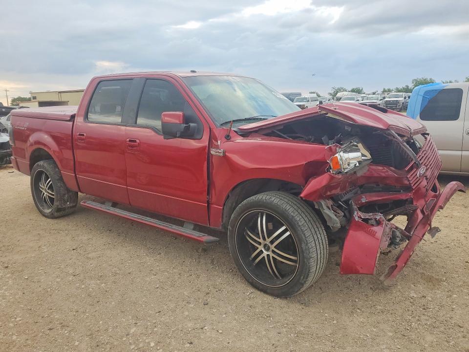 2007 Ford F-150 lightning VIN 1FTPW12V27KB48970 COPART salvage auction — FRONT END, Tx - Salvage Vehicle Title, sold $1,000 on 2026-07-02 (photo 4)