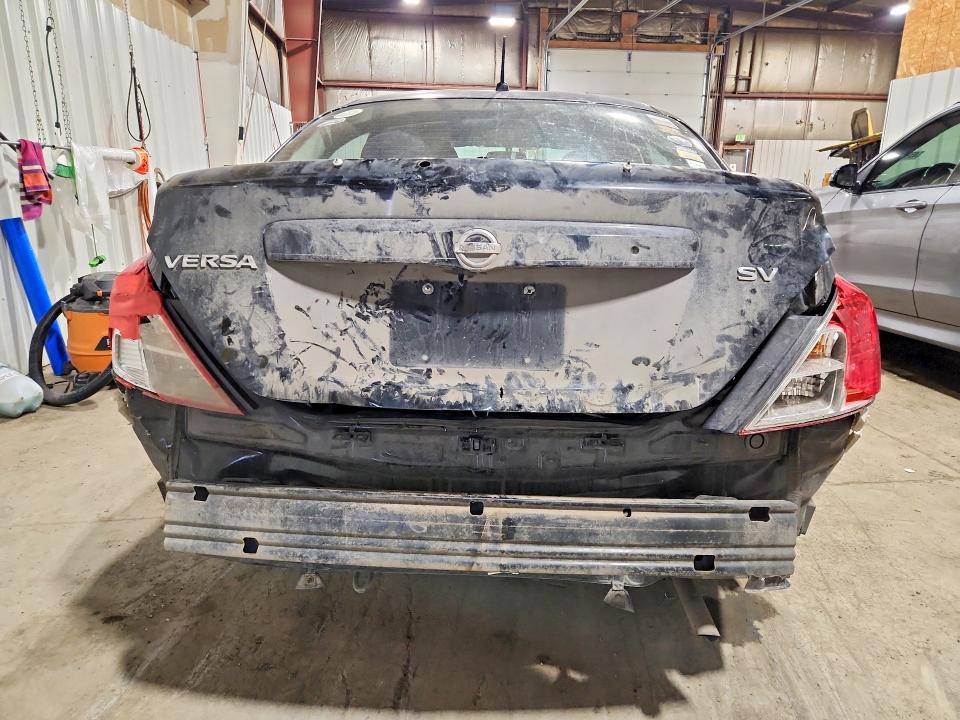 2018 Nissan Versa VIN 3N1CN7AP7JL851979 COPART salvage auction — VANDALISM, Ak - Bill Of Sale- Salvage, sold $30 on 2026-07-21 (photo 6)