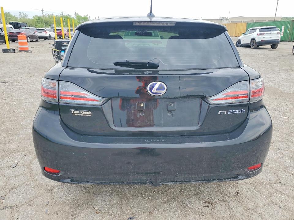 2012 Lexus Ct VIN JTHKD5BH9C2109285 COPART salvage auction — FRONT END, ID - SALVAGE CERTIFICATE OF TITLE, sold $1,600 on 2026-07-28 (photo 6)