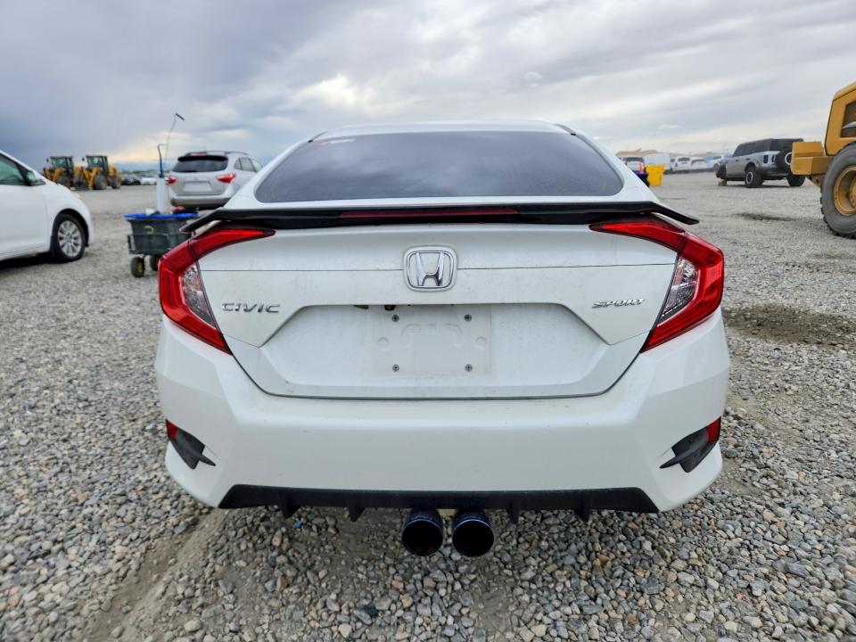 2020 Honda Civic VIN 2HGFC2F81LH582959 COPART salvage auction — SIDE, Id - Salvage Certificate Of Title, sold $5,500 on 2026-07-09 (photo 6)