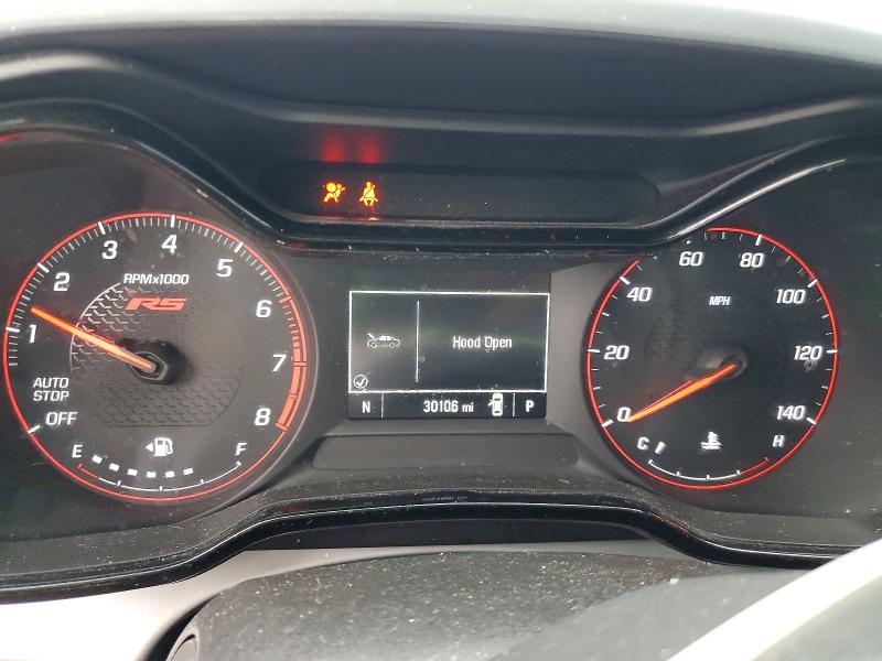 2025 Chevrolet Trax VIN KL77LGEP9SC110421 COPART salvage auction — FRONT END, OH, sold $500 on 2026-07-27 (photo 9)