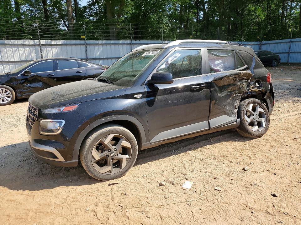 2022 Hyundai Venue VIN KMHRC8A33NU136043 COPART salvage auction — REAR END, GA - CERT OF TITLE-SALVAGE, sold $3,500 on 2026-07-10 (photo 1)