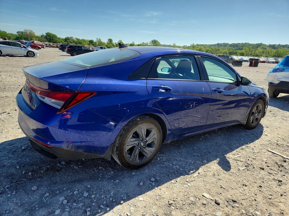 2021 Hyundai Elantra VIN 5NPLM4AG7MH026317 COPART salvage auction — UNDERCARRIAGE, KY - BILL OF SALE/PART ONLY/NO TITL, sold $2,100 on 2026-07-23 (photo 3)