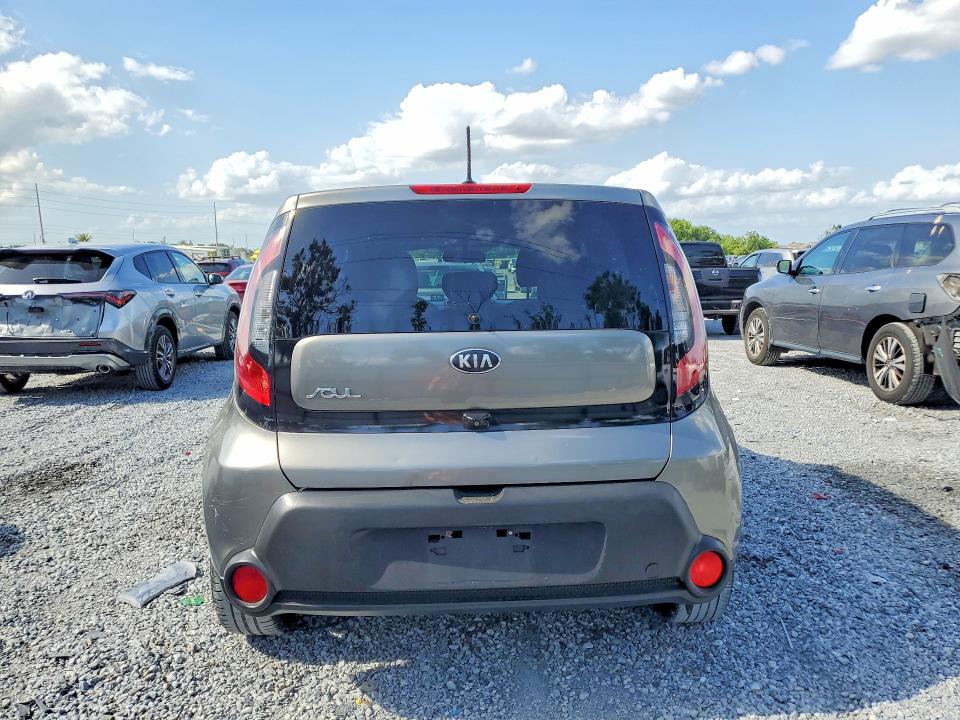 2015 Kia VIN KNDJN2A25F7224253 COPART salvage auction — REAR END, Fl - Cert Of Title Slvg Rebuildable, sold $425 on 2026-07-14 (photo 6)