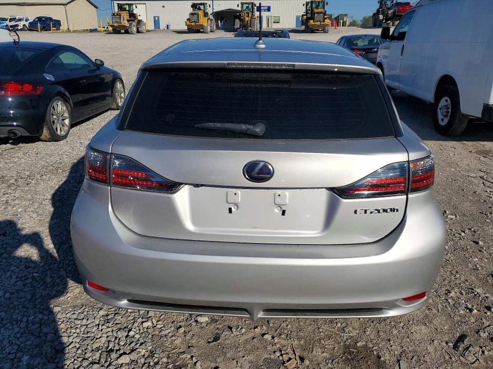 2012 Lexus Ct VIN JTHKD5BH7C2111472 COPART salvage auction — FRONT END, Tn - Salvage Certificate, sold $675 on 2026-07-30 (photo 6)