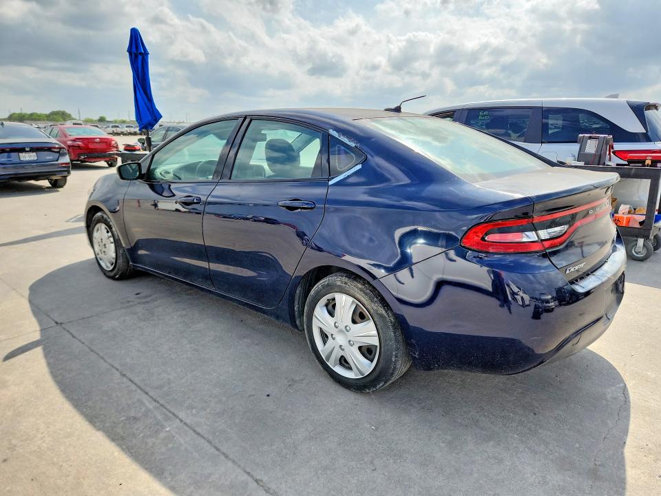2013 Dodge Dart VIN 1C3CDFAH8DD306116 COPART salvage auction — SIDE, Tx - Bonded Title - Salvage, sold $600 on 2026-07-09 (photo 2)