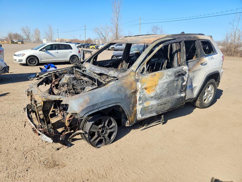 2014 Jeep Grand cherokee VIN 1C4RJFAG7EC180778 COPART salvage auction — BURN, Qc - Gravement Accidente, sold $150 on 2026-07-21 (photo 1)
