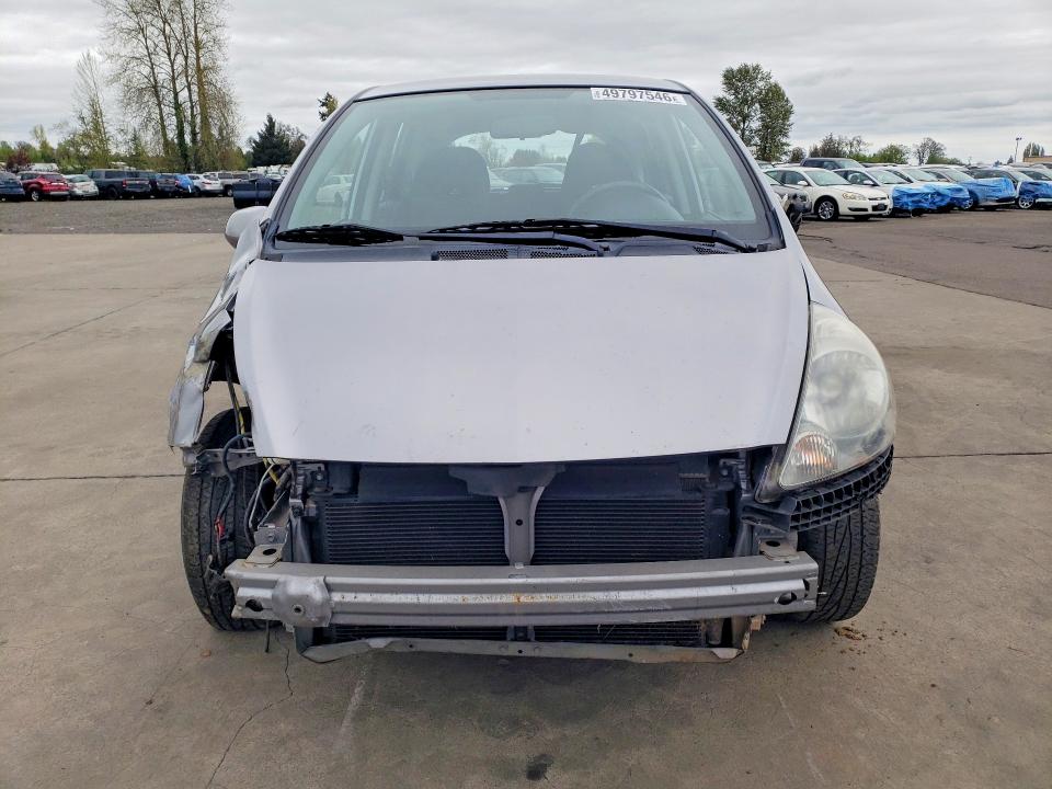 2007 Honda Fit VIN JHMGD38647S030418 COPART salvage auction — FRONT END, Or - Salvage Title Certificate, sold $1,400 on 2026-07-06 (photo 5)