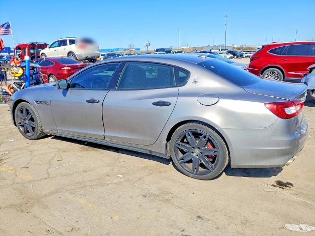 2017 Maserati Quattroporte VIN ZAM56RRA1H1237165 COPART salvage auction — REAR END, Mi - Certificate Of Title, sold $8,200 on 2026-07-07 (photo 2)