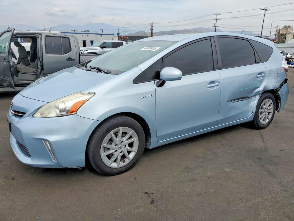 2012 Toyota Prius VIN JTDZN3EU6C3133841 COPART salvage auction — REAR END, Ca - Salvage Certificate, sold $3,600 on 2026-07-20 (photo 1)