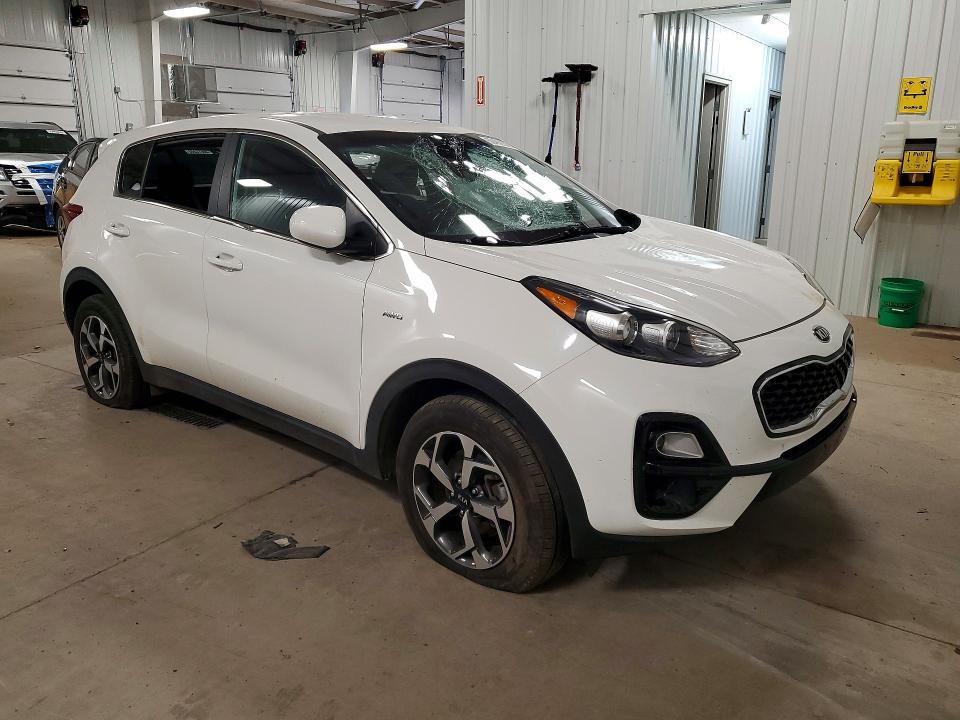 2020 Kia Sportage VIN KNDPMCAC5L7737784 COPART salvage auction — VANDALISM, Mn - Cert Of Title-Salvage, sold $6,500 on 2026-07-16 (photo 4)