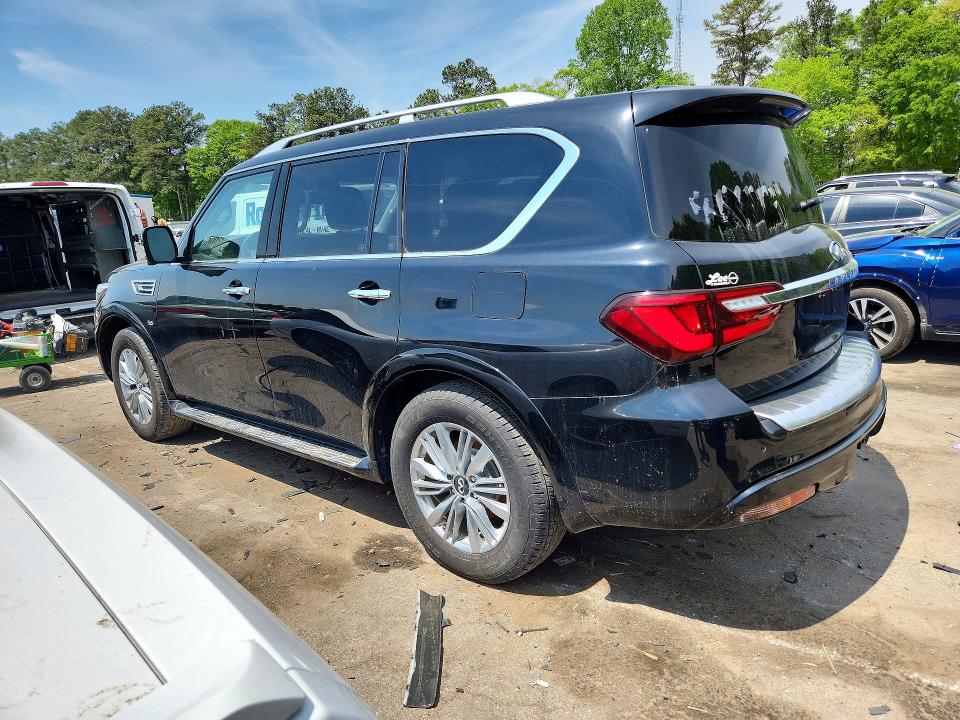 2019 Infiniti Qx80 VIN JN8AZ2NE6K9233703 COPART salvage auction — FRONT END, Fl - Certificate Of Title, sold $400 on 2026-07-28 (photo 2)