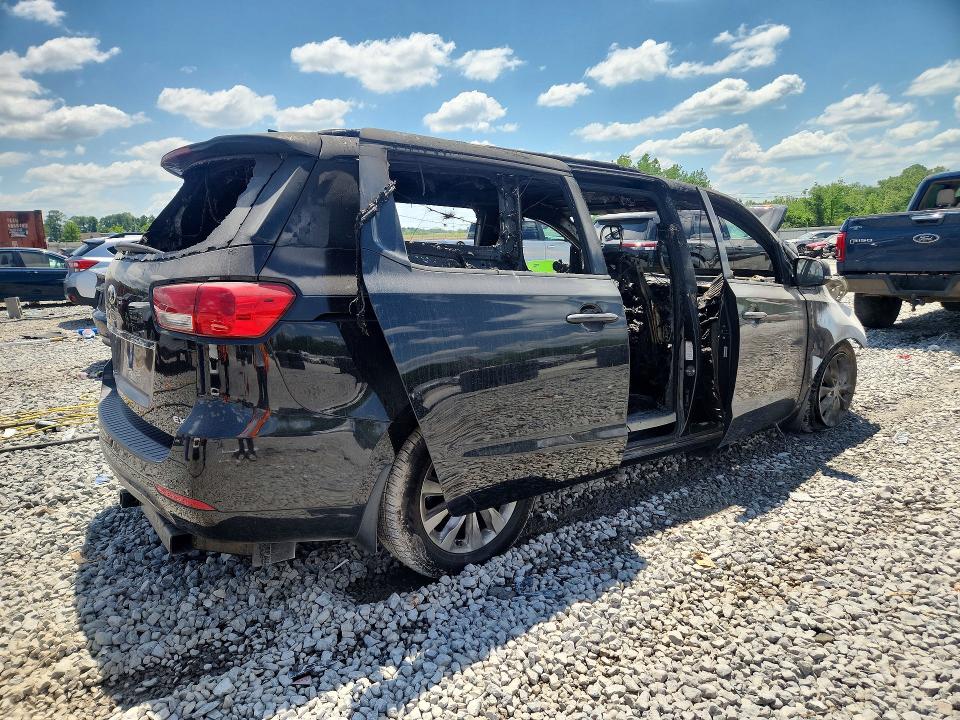 2015 Kia SEDONA VIN KNDMC5C13F6025054 COPART salvage auction — BURN, Al - Cert Of Title-Parts Only Salvg, sold $250 on 2026-07-28 (photo 3)