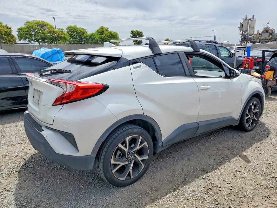 2018 Toyota C-hr VIN NMTKHMBX6JR054774 COPART salvage auction — FRONT END, CA - SALVAGE CERTIFICATE, sold $200 on 2026-07-31 (photo 3)