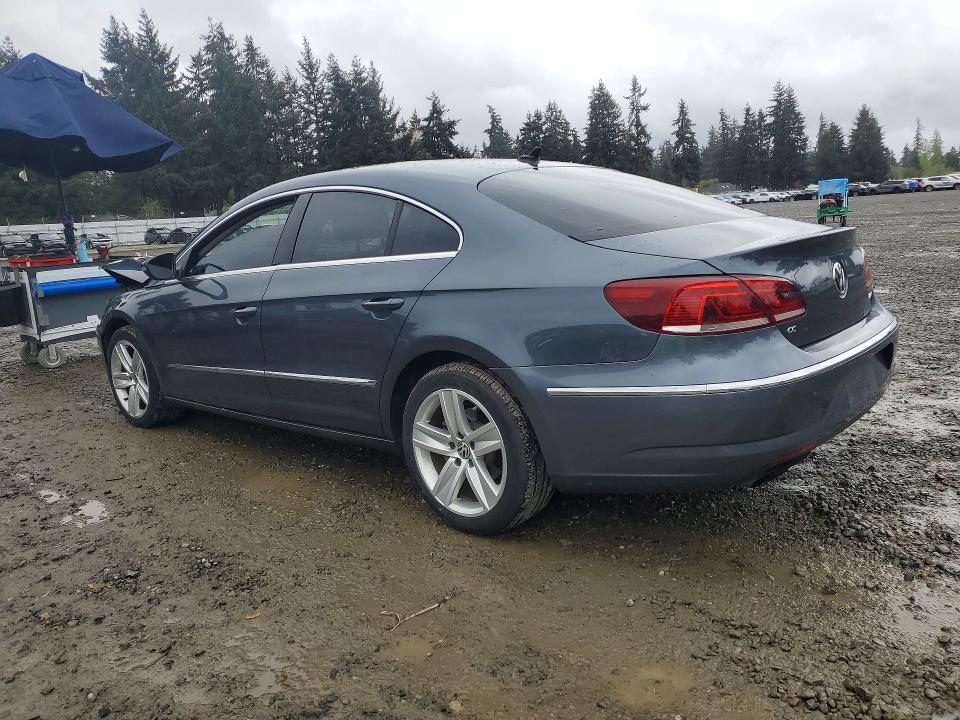 2013 Volkswagen Passat cc VIN WVWAP7AN5DE505642 COPART salvage auction — FRONT END, WA - BILL OF SALE, sold $250 on 2026-07-31 (photo 2)