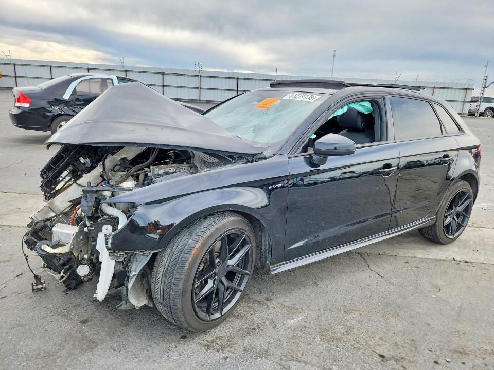 2017 Audi A3 VIN WAUUPBFF4HA047975 — COPART salvage auction photo