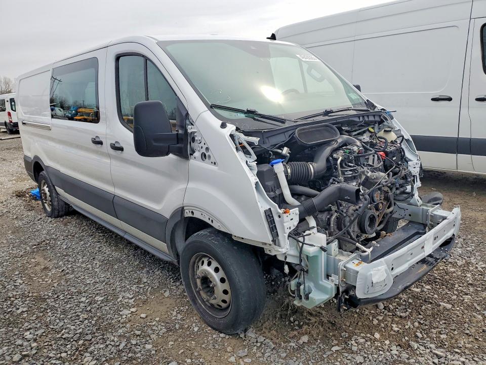 2023 Ford Transit VIN 1FTBR2Y80PKA35821 COPART salvage auction — FRONT END, Ny - Mv-907A Salvage Certificate (P), sold $9,400 on 2026-07-29 (photo 4)