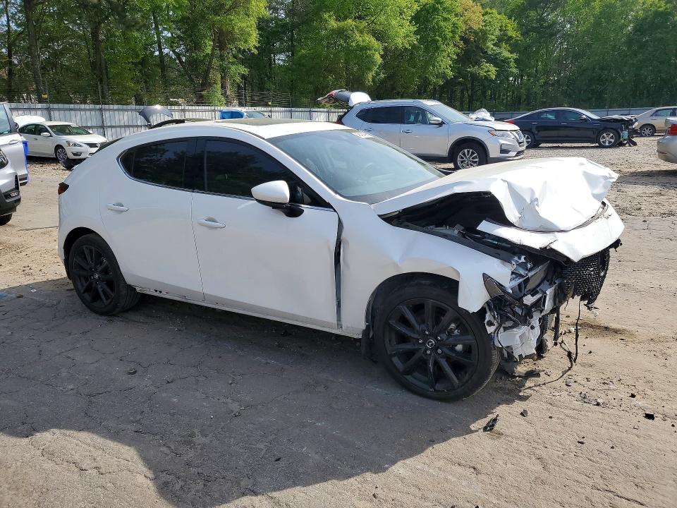 2021 Mazda 3 VIN JM1BPAML1M1348937 COPART salvage auction — FRONT END, Ga - Cert Of Title-Salvage, sold $1,800 on 2026-07-24 (photo 4)