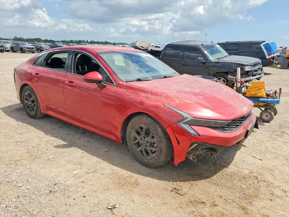 2025 Kia VIN KNAG24J74S5344932 COPART salvage auction — FRONT END, Tx - Salvage Title-Flood Damage, sold $2,150 on 2026-07-20 (photo 4)