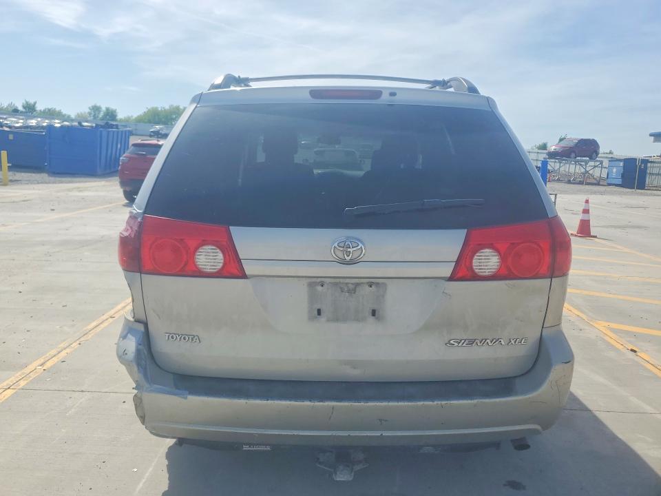 2006 Toyota Sienna VIN 5TDZA22C06S523774 COPART salvage auction — REAR END, Ky - Cert Of Title-Salvage, sold $875 on 2026-07-09 (photo 6)